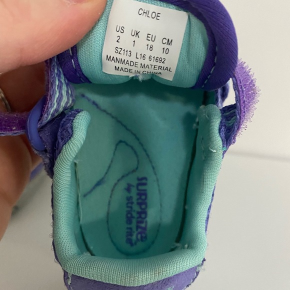 Stride Right and Teeny Toes Baby Size 2 shoes - Picture 10 of 16